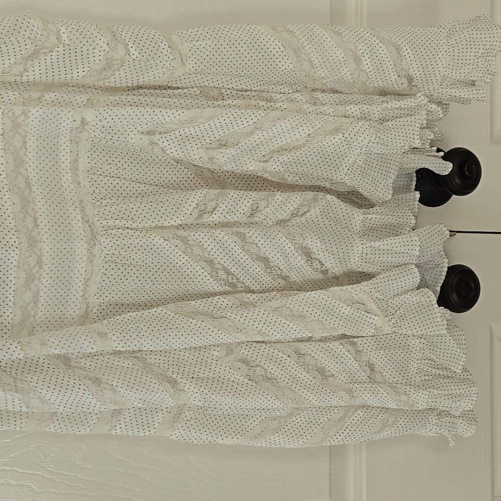 Free People White Sleeveless Top/Dress - Picture 6 of 8
